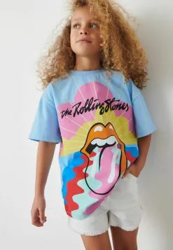 Next ROLLING STONES - T-Shirt Print - Blue -Oberbekleidung Verkäufe 004125eddd874a21a9edc93f6cde91d4 1