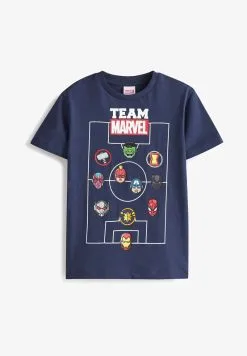 Next SHORT SLEEVE MARVEL AVENGERS STANDARD - T-Shirt Print - Blue -Oberbekleidung Verkäufe 00d1b21ad557431d9293fd46b4d4747a 1