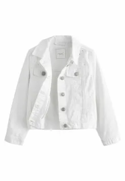 Next DIAMANTE WESTERN STANDARD - Jeansjacke - White -Oberbekleidung Verkäufe 018b859d97c84ddebdfb2a21691e8ab6