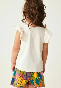 Next SET - Shorts - Cream Red Sunshine Floral -Oberbekleidung Verkäufe 021a96ed13084ee287226f3344f2fecf