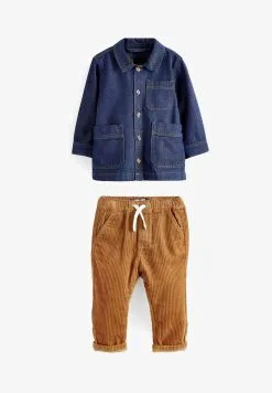 Next SET STANDARD - Stoffhose - Denim Rinse -Oberbekleidung Verkäufe 026eb7a8cc564773a4923af9f39311a2