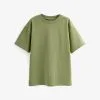 Next SHORT SLEEVE - T-Shirt Basic - Khaki Green -Oberbekleidung Verkäufe 03951223ce334709beff17252f640355