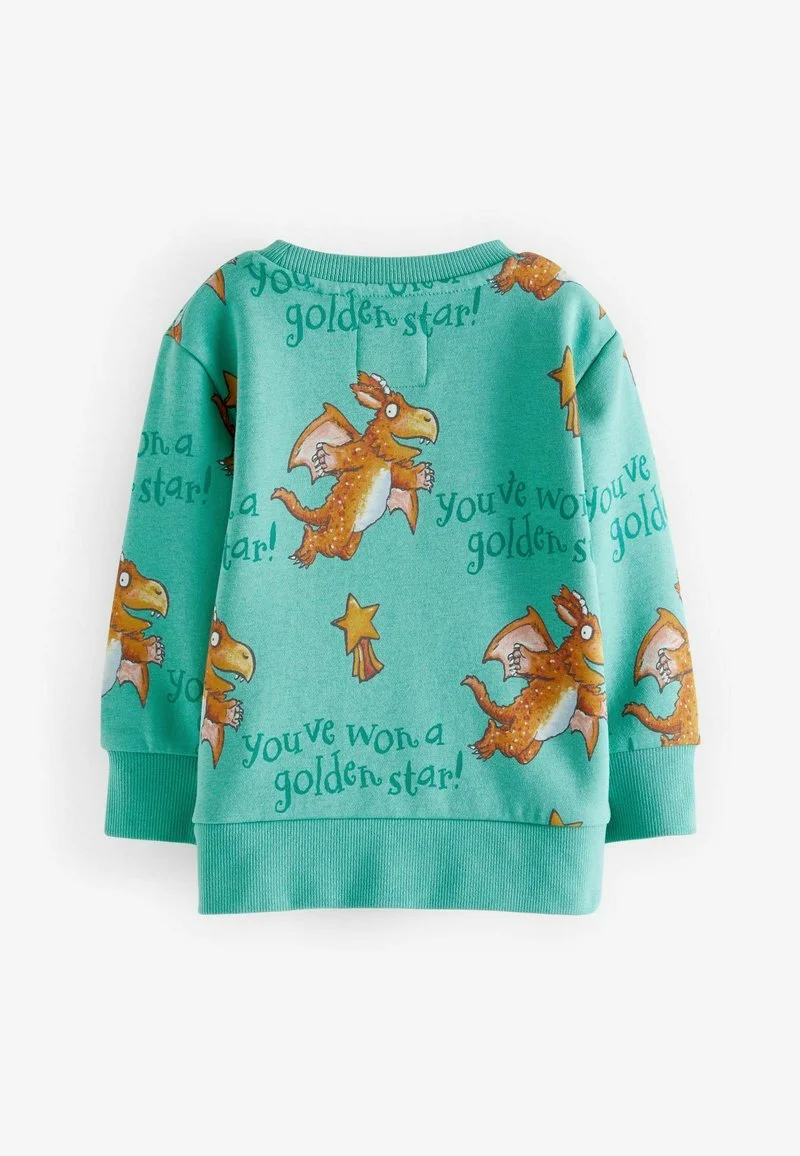 Next ZOG ALL-OVER PRINTED LONG SLEEVE - Sweatshirt - Green 4 Next ZOG ALL-OVER PRINTED LONG SLEEVE - Sweatshirt - Green – Bild 2