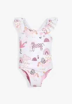 Next FRILL SLEEVED - Badeanzug - Yellow -Oberbekleidung Verkäufe 046af9b979d046baa56b697451dc3545 2