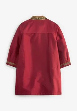 Next EMBROIDERED - Hemd - Red -Oberbekleidung Verkäufe 0786e9dcfa784c2f97340d664540609f