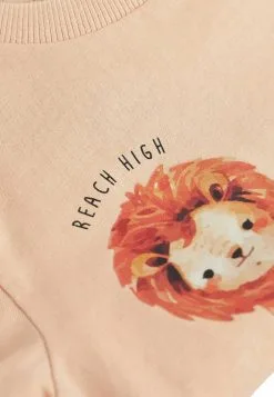 Next SHORT SLEEVE CHARACTER - T-Shirt Print - Peach Pink Safari -Oberbekleidung Verkäufe 07cdd6db046c4992b9347da7a7ed260b