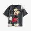 Next SHORT SLEEVE - T-Shirt Print - Charcoal Grey Mickey Mouse