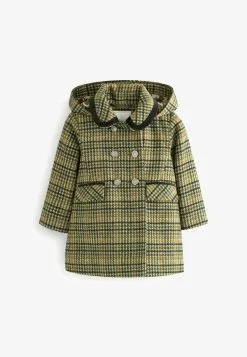 Next HERITAGE CHECK STANDARD - Kurzmantel - Green