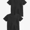 Next 2 PACK - T-Shirt Basic - Black