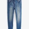 Next Jeans Slim Fit - Mid Blue Denim -Oberbekleidung Verkäufe 0b90a199b12e47c7af41b640fd299456
