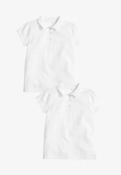 Next 2 PACK SHORT SLEEVE - Poloshirt - White -Oberbekleidung Verkäufe 0c09c2b6828f4988be7e274ab153eaa2