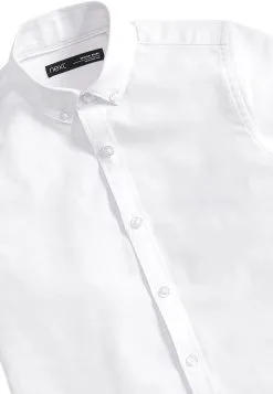 Next WITHOUT STAG SHORT SLEEVE OXFORD 3 16YRS - Hemd - White -Oberbekleidung Verkäufe 0d0d78c8029d4226b00272fc6a9522cc