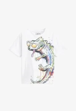 Next STANDARD - T-Shirt Print - Jaws White -Oberbekleidung Verkäufe 0e85880f08694049ae327c9ee96cdda9
