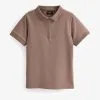 Next SHORT SLEEVE ZIP NECK STANDARD - Poloshirt - Blush Pink