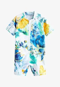 Next SUNSAFE - Badeanzug - Blue Ecru White Floral -Oberbekleidung Verkäufe 0f3d882e5d894d8da6fc3e2cc2f5c58a 4