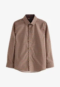 Next LONG SLEEVE SIGNATURE STANDARD - Hemd - Blue -Oberbekleidung Verkäufe 0f665c6c2cb6442382e25b1239f2c430