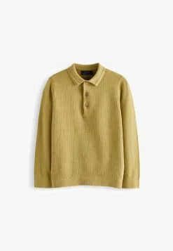 Next LONG SLEEVE - Poloshirt - Yellow -Oberbekleidung Verkäufe 0f93d346589442eebf3a204cba92cc50 1