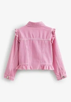 Next FRILLED STANDARD - Jeansjacke - Pink -Oberbekleidung Verkäufe 0fdc1b4ed81948daa2fecb1c537e04bc