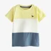 Next SHORT SLEEVE COLOURBLOCK - T-Shirt Print - Blue & Yellow Pique Jersey -Oberbekleidung Verkäufe 0fdd9acbf3ce408bb354042fab5dc459 1