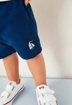 Next APPLIQUÉ CREW AND SET - Sweatjacke - White Blue Classic Boat -Oberbekleidung Verkäufe 10226d74507a43279cdff70a7665c0cd