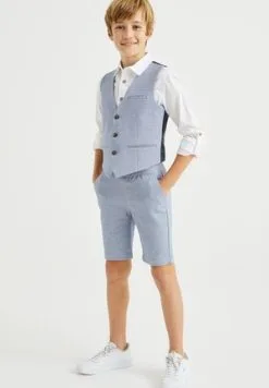 Next Weste - Blue Check -Oberbekleidung Verkäufe 11020ed680894096963d60267d3237cc