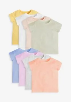Next 4 PACK FRILL SLEEVE STANDARD - T-Shirt Basic - Purple White Green -Oberbekleidung Verkäufe 155519e8a7034c7086e730bb4f58d8f8 1