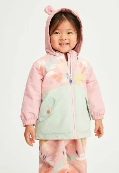 Next PRINTED STANDARD - Regenjacke / Wasserabweisende Jacke - Pink Green