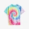 Next TIE-DYE SHORT SLEEVE STANDARD - T-Shirt Print - Rainbow
