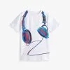 Next SHORT SLEEVE GRAPHIC STANDARD - T-Shirt Print - White Headphones -Oberbekleidung Verkäufe 1f70a2f31cba4eb29810d500a82687a8 1
