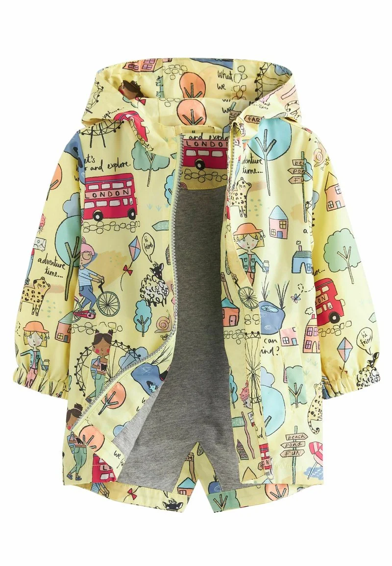 Next SHOWER RESISTANT PRINTED STANDARD - Regenjacke / Wasserabweisende Jacke - Yellow 8 Next SHOWER RESISTANT PRINTED STANDARD - Regenjacke / Wasserabweisende Jacke - Yellow – Bild 6