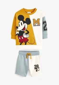 Next SET STANDARD - Sweatshirt - Yellow Blue Mickey Mouse
