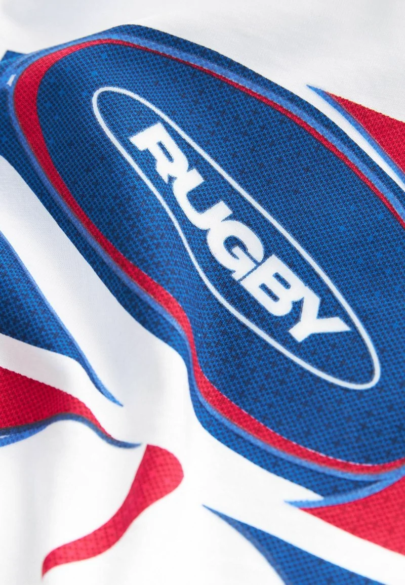 Next SHORT SLEEVE GRAPHIC STANDARD - T-Shirt Print - White Rugby 5 Next SHORT SLEEVE GRAPHIC STANDARD - T-Shirt Print - White Rugby – Bild 3