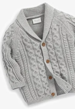 Next Strickjacke - Grey -Oberbekleidung Verkäufe 252c69da5ab941eba12d205755f4f635