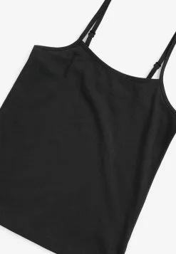 Next 3 PACK ELASTIC STRAPPY CAMI VESTS - Top - Black -Oberbekleidung Verkäufe 26bbed8dcdc744a3b1a9f48cb0cc4ea7