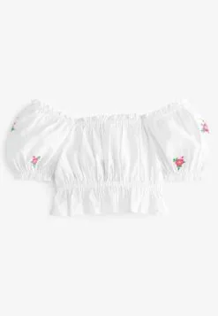 Next RUCHED STANDARD - Bluse - White Embroidered 9 Next RUCHED STANDARD - Bluse - White Embroidered -Oberbekleidung Verkäufe 27237a3152fe4e4f80cae3419df1fbe8