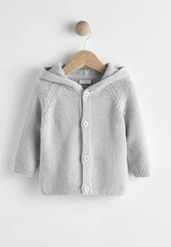 Next BEAR STANDARD - Strickjacke - Light Grey -Oberbekleidung Verkäufe 284b7bab616340a6bfe6186b87797b92