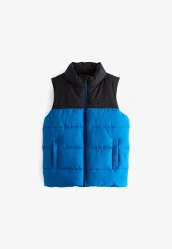 Next PADDED PUFFER - Weste - Blue Colourblock -Oberbekleidung Verkäufe 2b17a21a8ced4321811a29f2846f4aab 1