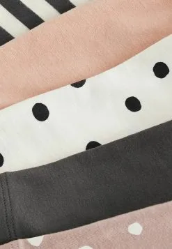 Next 5 PACK - Langarmshirt - Neutral Spot Stripe -Oberbekleidung Verkäufe 2b37e8c2e1214908bb18ea33da903cb7