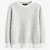 Next TEXTURED STANDARD - Strickpullover - Grey -Oberbekleidung Verkäufe 2ce272d024444e278d1b8ba1aa488814