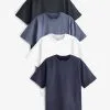 Next 4 PACK - T-Shirt Basic - Blues -Oberbekleidung Verkäufe 2dc4aeb893c34b4ab8180629f3b9fdfc