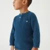 Next HENLEY BUTTON NECK - Strickpullover - Indigo Blue -Oberbekleidung Verkäufe 2dd8a84a823241ea92ad8cac6b29fde3 1