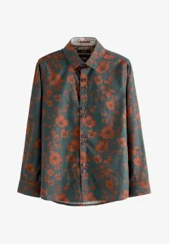 Next LONG SLEEVE SIGNATURE STANDARD - Hemd - Blue -Oberbekleidung Verkäufe 31c0c1fa67004c99908a5590321e94ed