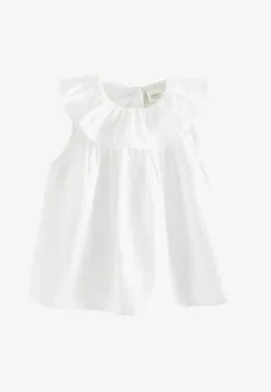 Next FRILL COLLAR STANDARD - Bluse - White -Oberbekleidung Verkäufe 342842431108475cb40be780c813e986