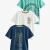 Next SHORT SLEEVE GRAPHIC 3 PACK - T-Shirt Print - Blue Beach -Oberbekleidung Verkäufe 3428c4c4a41746b2b1f574aafd6dc407