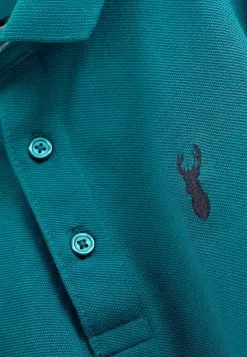 Next SHORT SLEEVE - Poloshirt - Teal Blue -Oberbekleidung Verkäufe 3450071a2247437c89a56bb09173043c