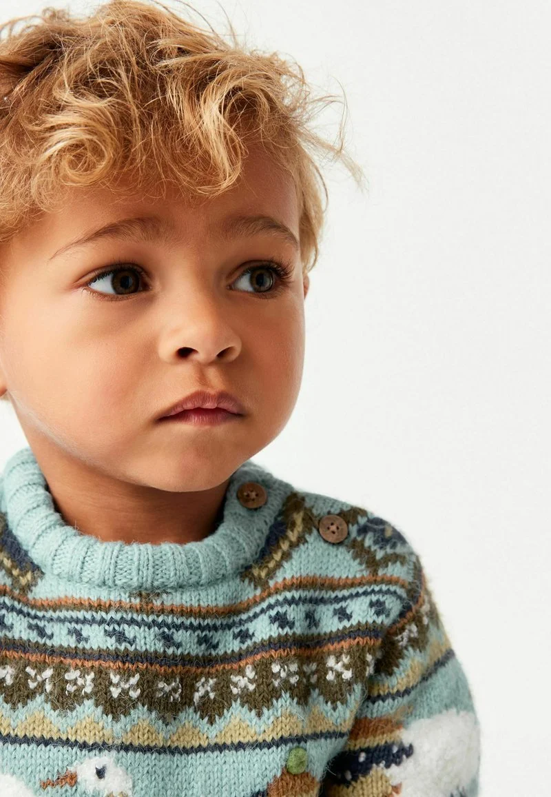 Next ANIMAL CHARACTER STANDARD - Strickpullover - Green 6 Next ANIMAL CHARACTER STANDARD - Strickpullover - Green – Bild 4