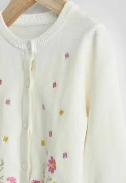 Next EMBROIDERED STANDARD - Strickjacke - White -Oberbekleidung Verkäufe 37e3488e054b4bccbfbe04964d97dcd2