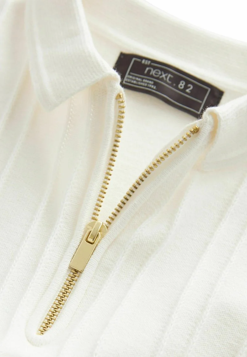 Next SHORT SLEEVE TEXTURED STANDARD - Poloshirt - White 5 Next SHORT SLEEVE TEXTURED STANDARD - Poloshirt - White – Bild 3
