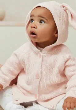 Next BEAR STANDARD - Strickjacke - Pink -Oberbekleidung Verkäufe 3e4331098f7a4efba99ab40d3d6acde4 1