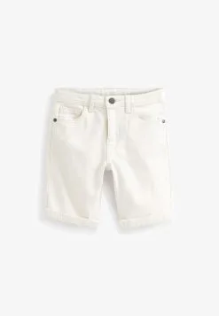 Next Jeans Shorts - Ecru Cream